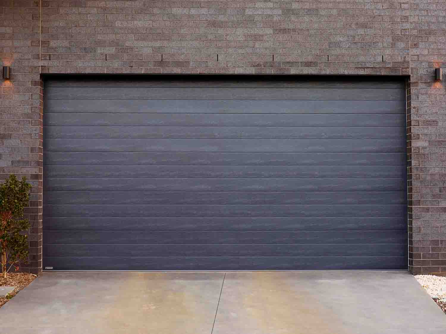 Panel lift garage doors installation